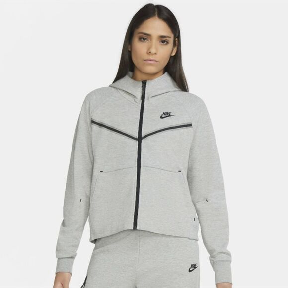Women's Nike Tech Fleece Windrunner full zip hoodie XS - Picture 1 of 7
